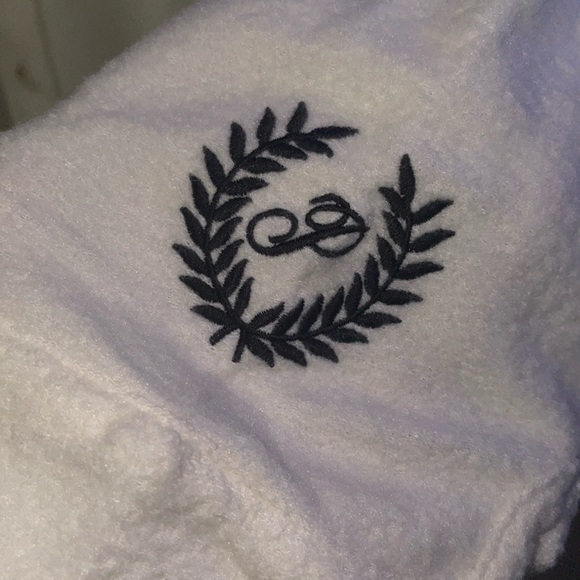 PINK Victoria’s Secret NWT reverse fleece shacket  XL PINK logo - Picture 8 of 14